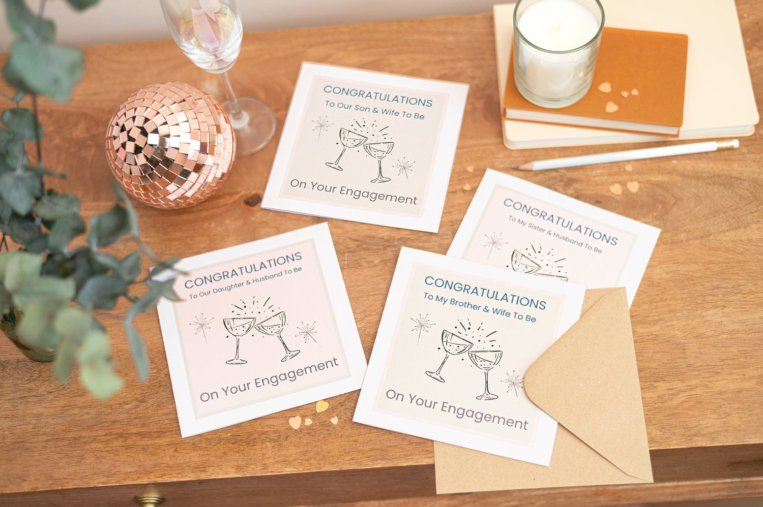 Engagement Celebration Cards