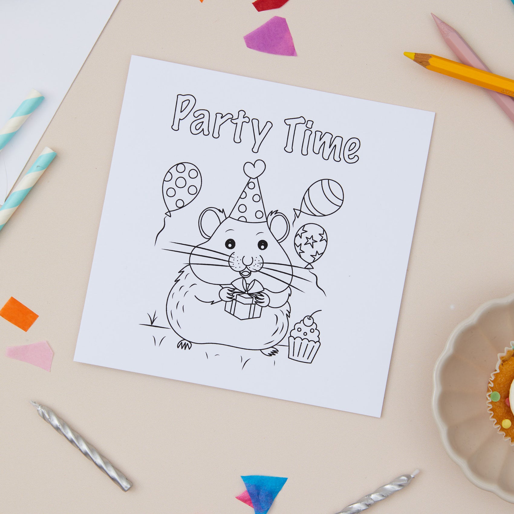 Colour In Cards For Children image 0