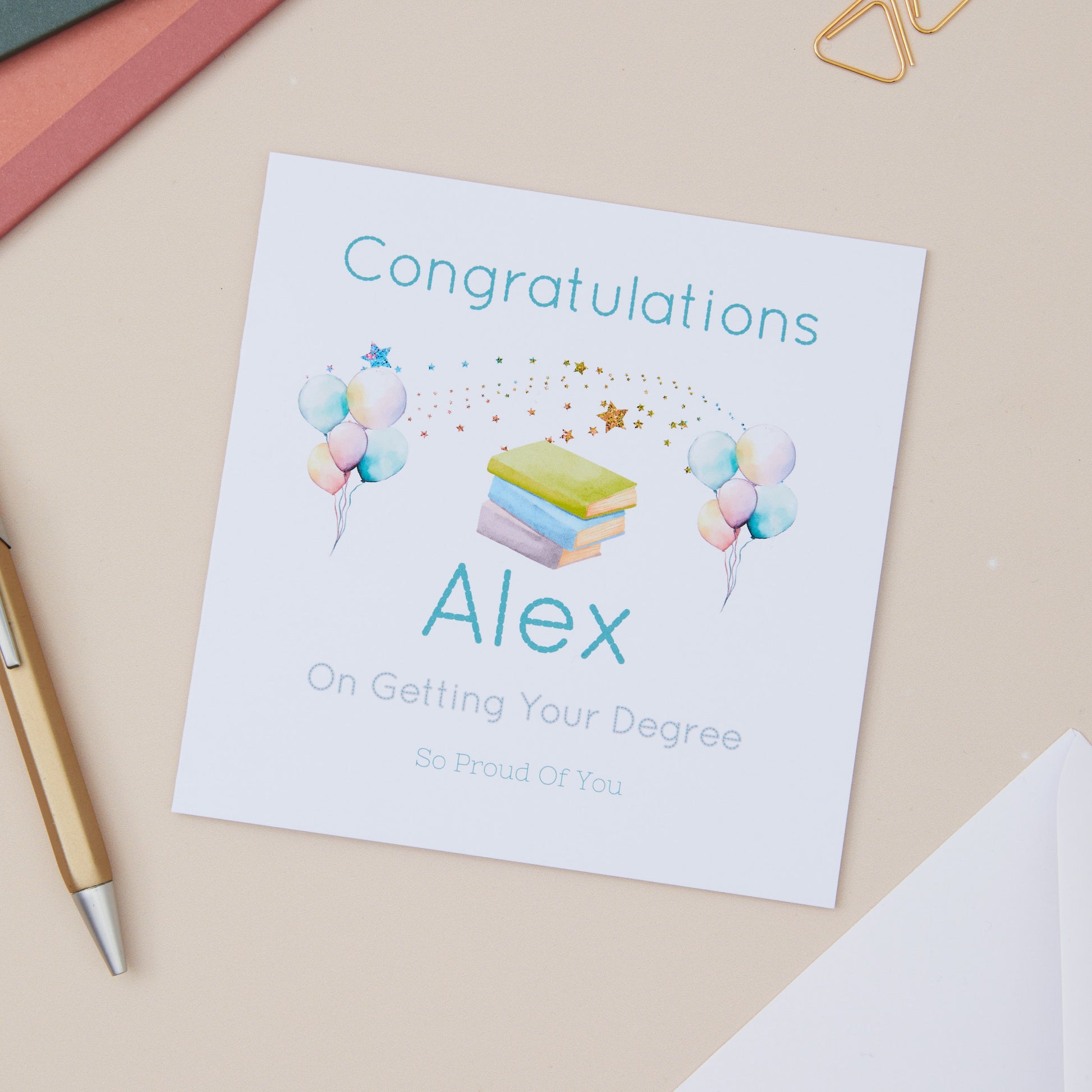 Degree Congratulations Card - Sjstationery