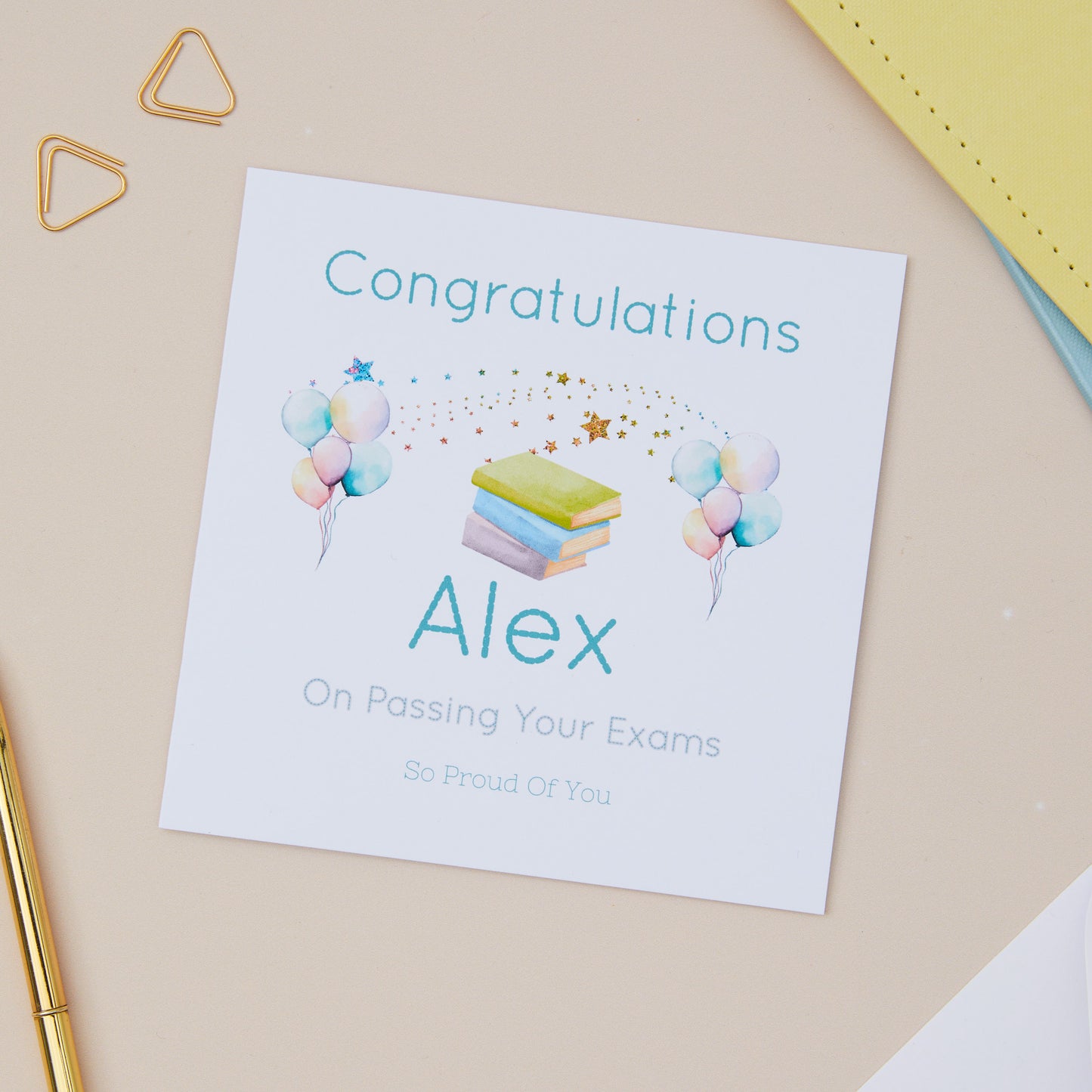 Congratulations On Passing Exams Card - Sjstationery