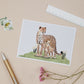 Cheetah Postcard Set - Sjstationery