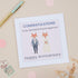 Dad & Stepmum Anniversary Card - Sjstationery