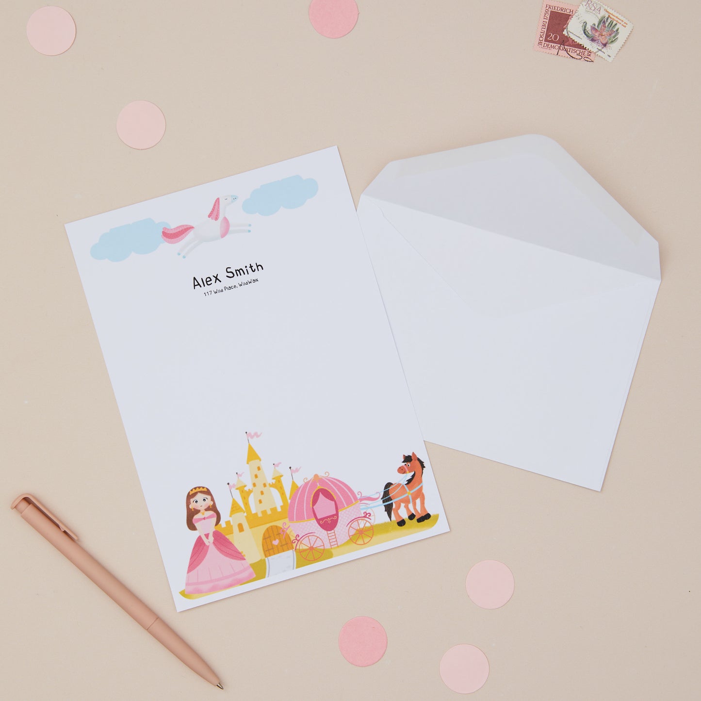 Personalised Letter Writing Stationery Set - Sjstationery