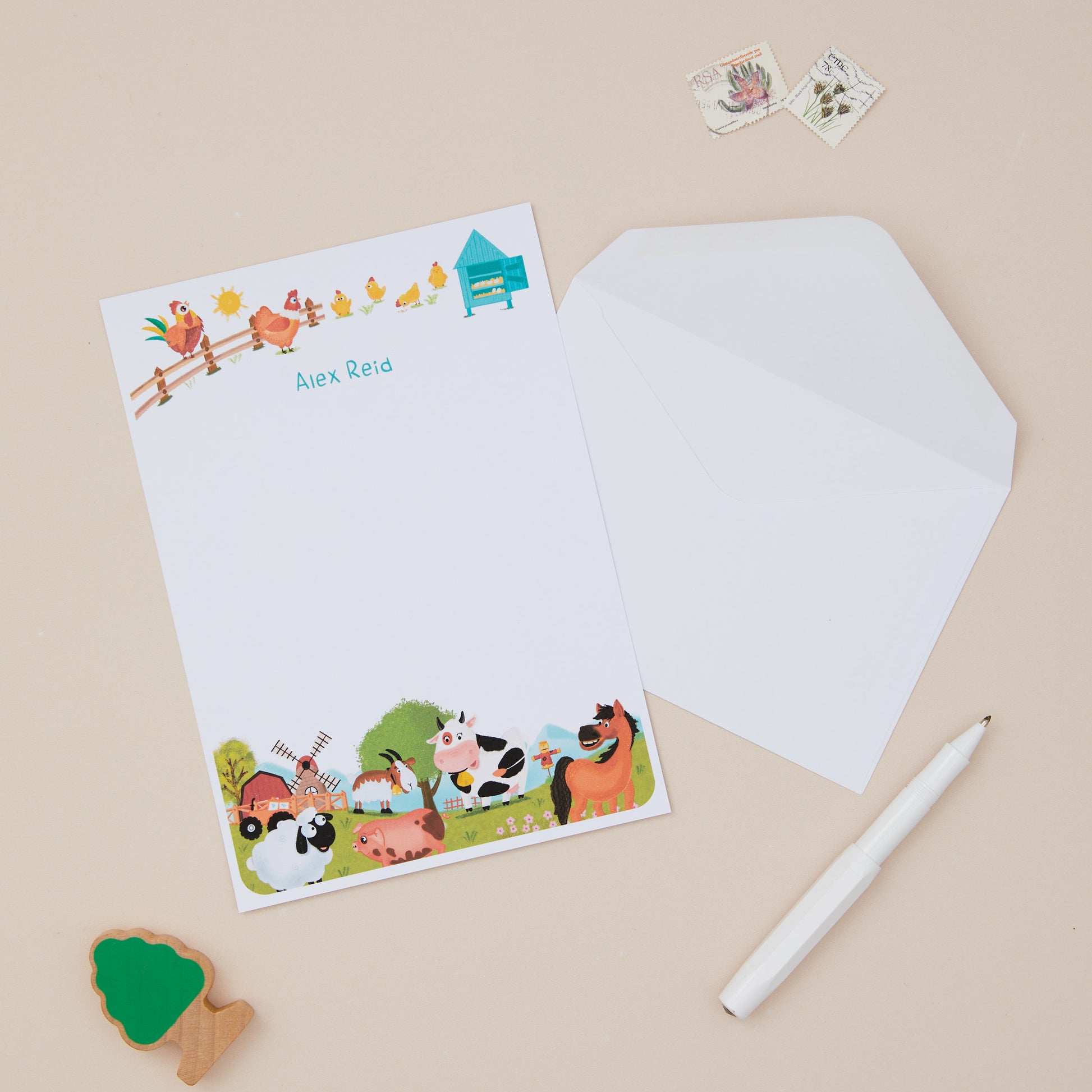 Personalised Letter Writing Set - Sjstationery