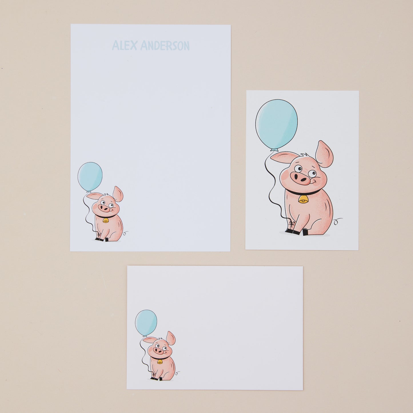 Personalised Children's Writing Paper Stationery - Sjstationery