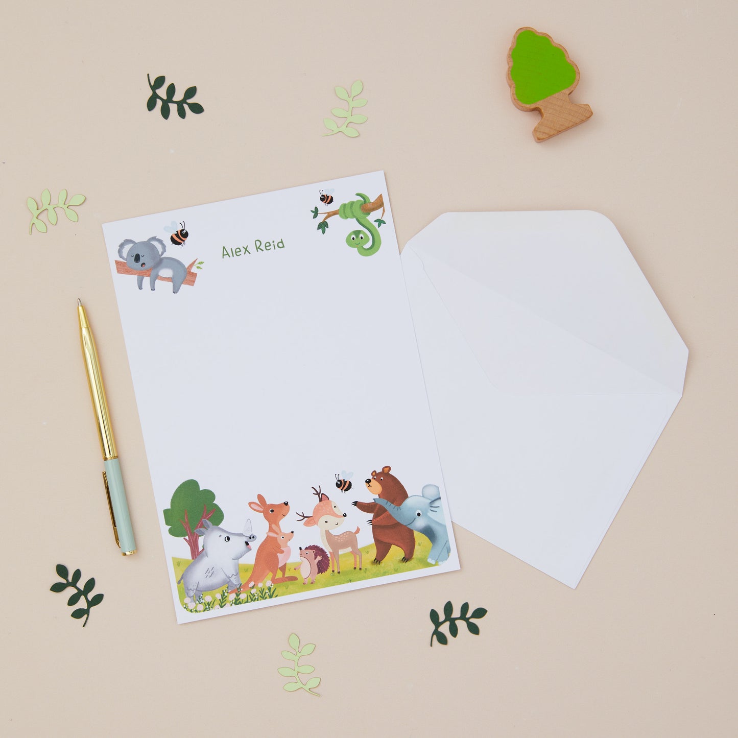 Personalised Letter Writing Stationery Set - Sjstationery