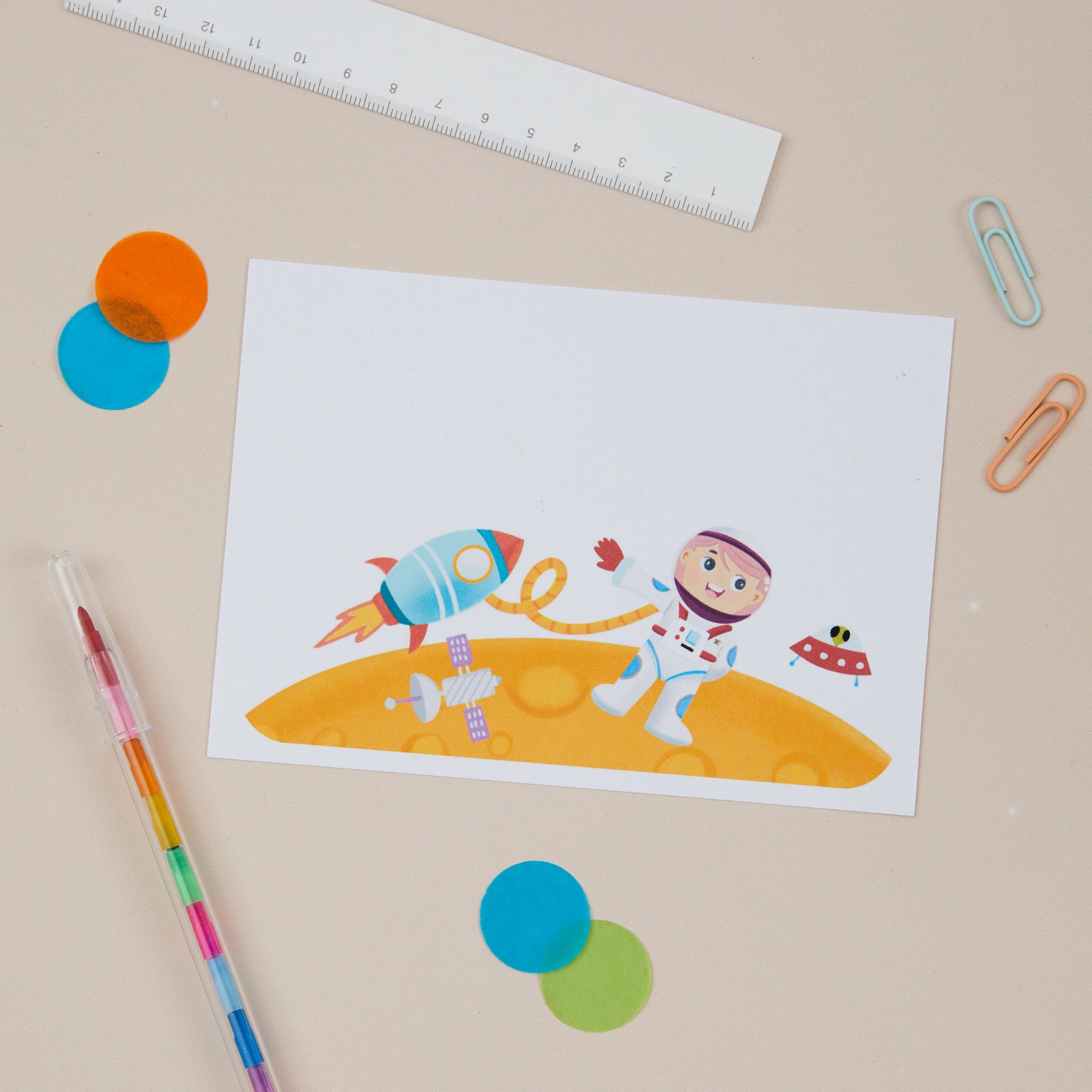 Astronaut Postcard Set - Sjstationery