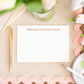 Letterpress Thank You For The Beautiful Baby Gift Card