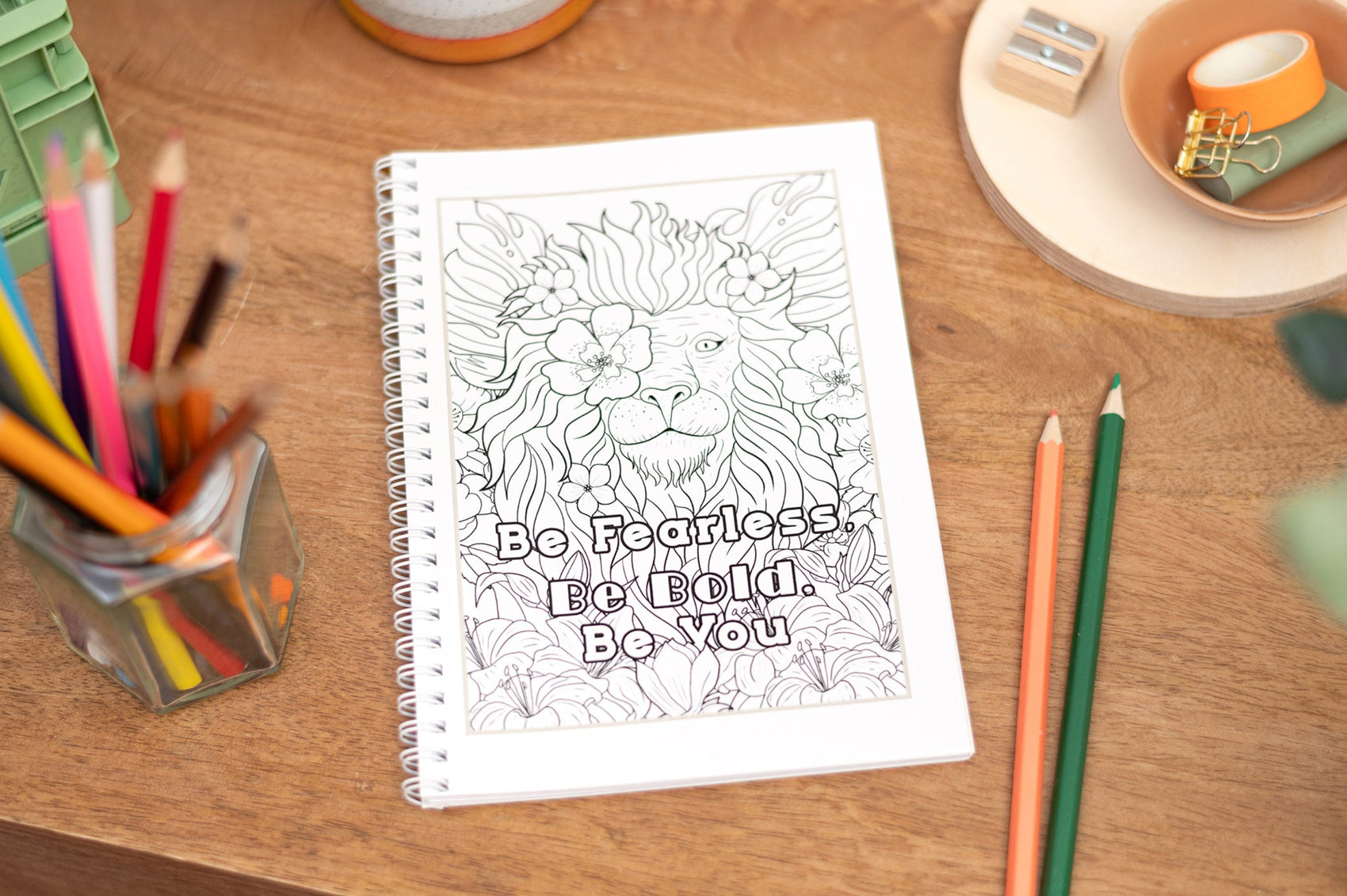 Be Bold Handmade A5 Wellness Journal