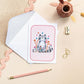 Cat  - Thank You Greeting Cards Set