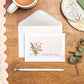 Floral - Thank You Greeting Cards Set