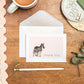Zebra - Thank You Greeting Cards Set