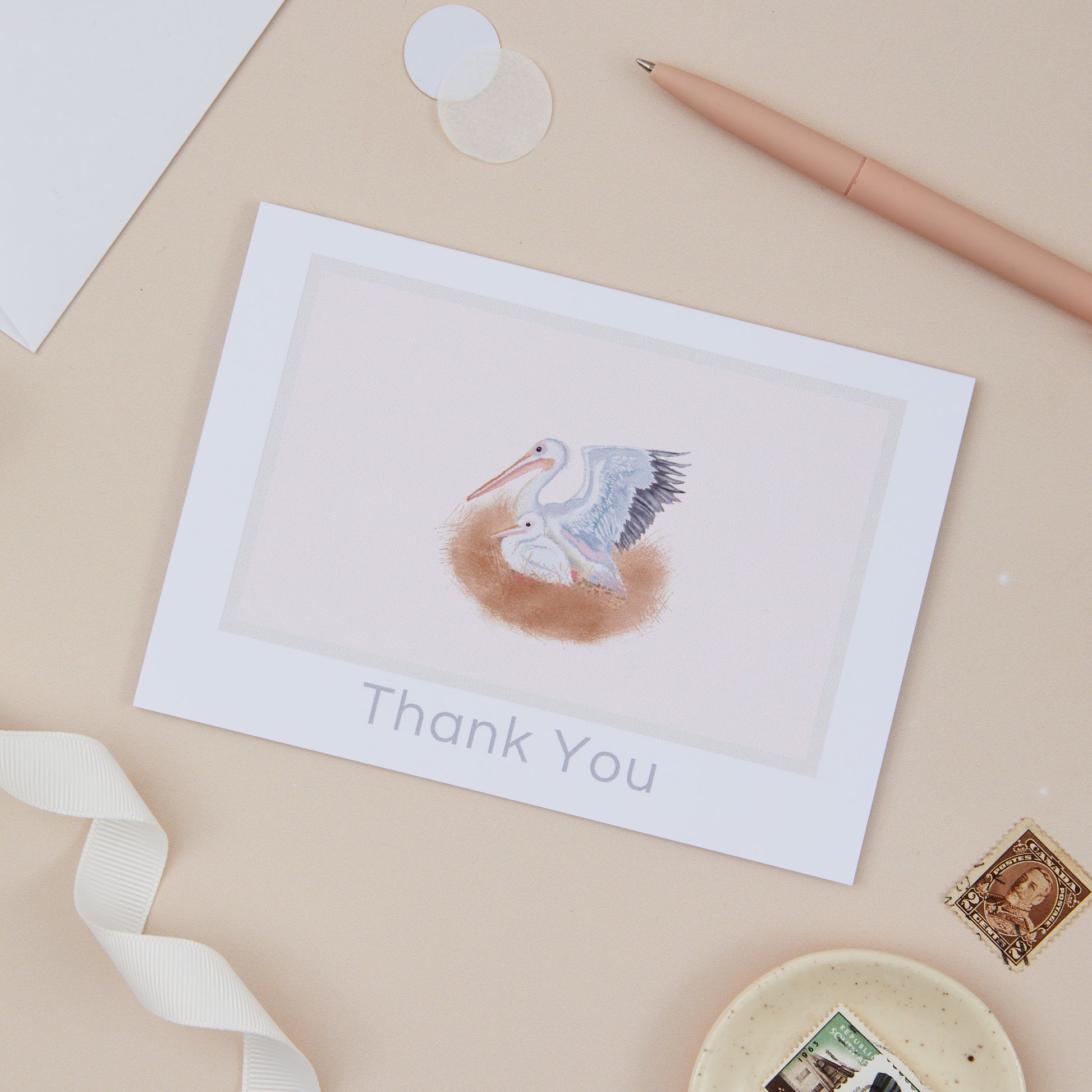 Thank You Cards Pack - Pelican Inspired - Sjstationery